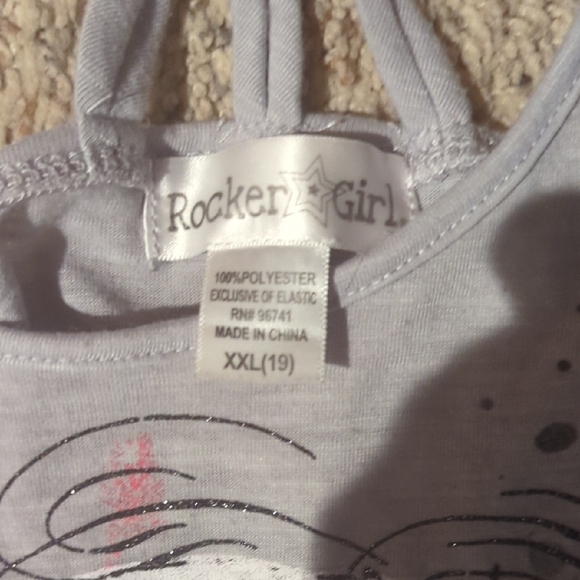 Women's Gray Graphic Tank Top - Picture 2 of 11